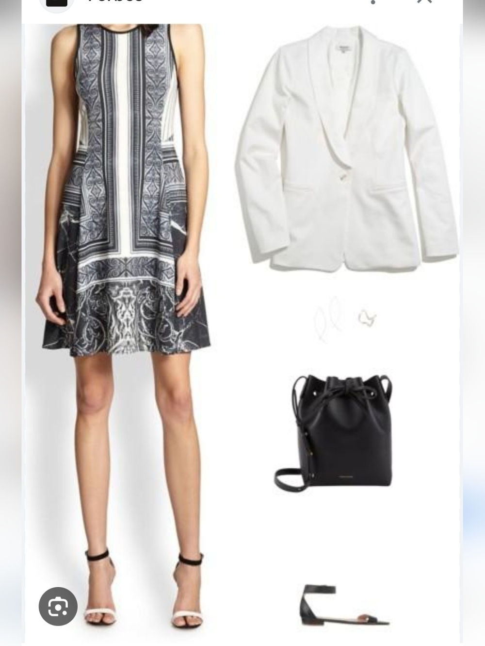 CLOVER CANYON | Etched Marble Gothic Abstract Print Fit and Flare Dress sz XS